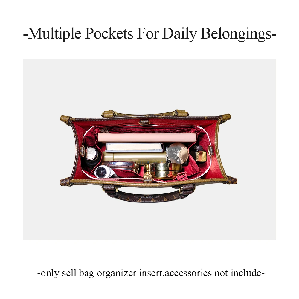 Вставка-органайзер для бумажного кошелька Dupont подходит сумки LV ONTHEGO маленькая