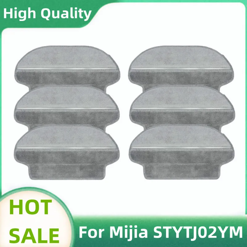 Тканевая Швабра для сухой и влажной уборки запчасти робота-пылесоса Xiaomi Mijia STYTJ02YM