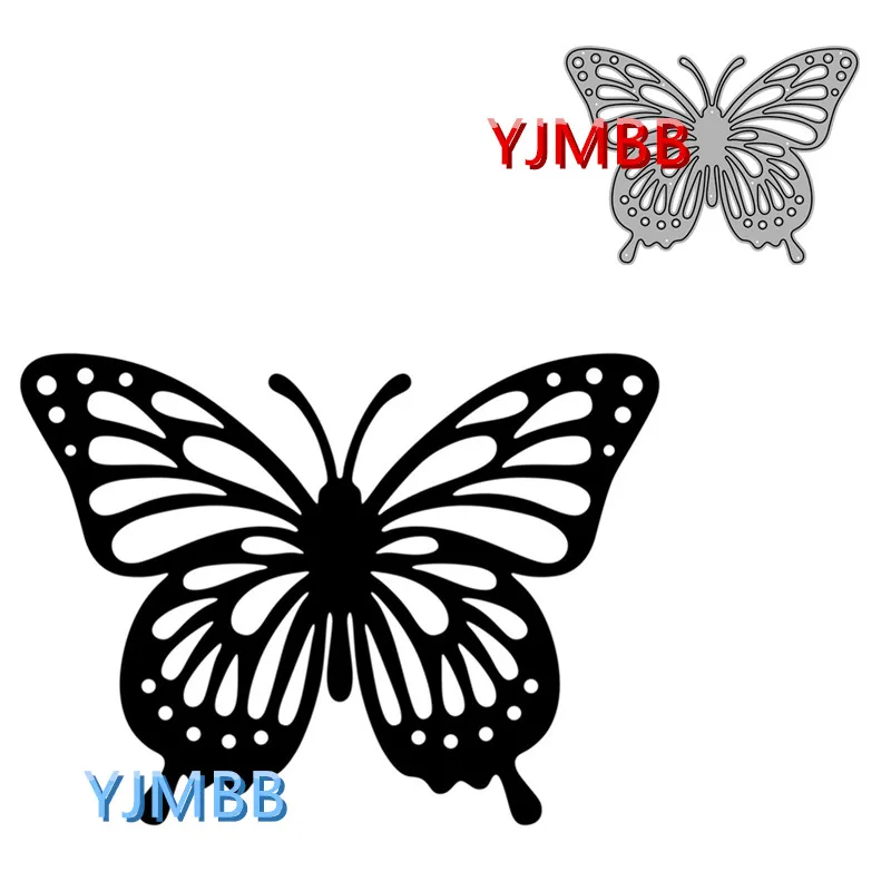 

YJMBB 2022 New Verschillende Mooie Vlinders #2 Metal Cutting Dies Scrapbook Album Paper DIY Card Craft Embossing Die Cutting