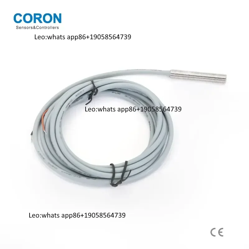Индуктивный датчик приближения CORON CMJ-A8M-2ANB взрывозащищенного типа, M8, NPN, нормально замкнутый, с выводами, врезной монтаж (art.: 3920dc89389db) - 3920dc89389db