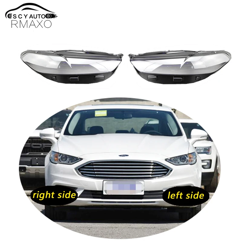 

Use For FORD Mondeo 2017-2019 Fusion Transparent Headlamp Cover Lamp Shade Front Headlight Shell Lampshade Lens shell
