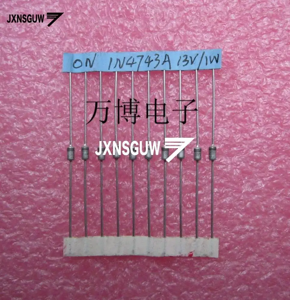 

50 шт. Оригинальный Диод стабилитра DO-41 1N4743 IN4743 1N4743A 4743 1 Вт 13 в диод