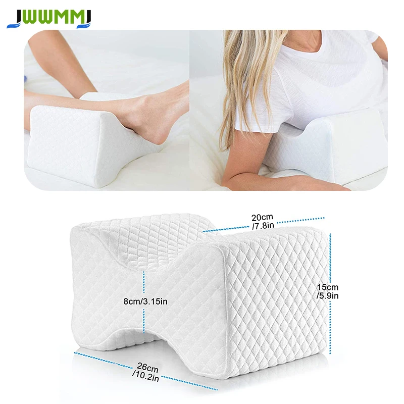 1 шт. подушка для колена боковых сна ортопедическая ног из пены с эффектом памяти