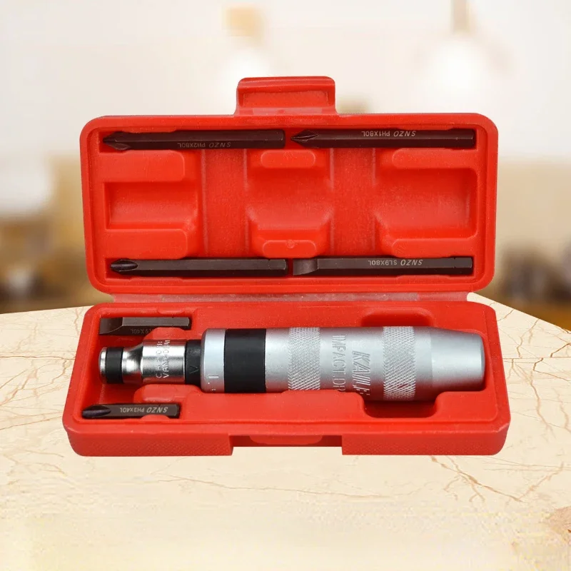 Набор ударных отверток из 7 предметов коррекция ударного действия конусная