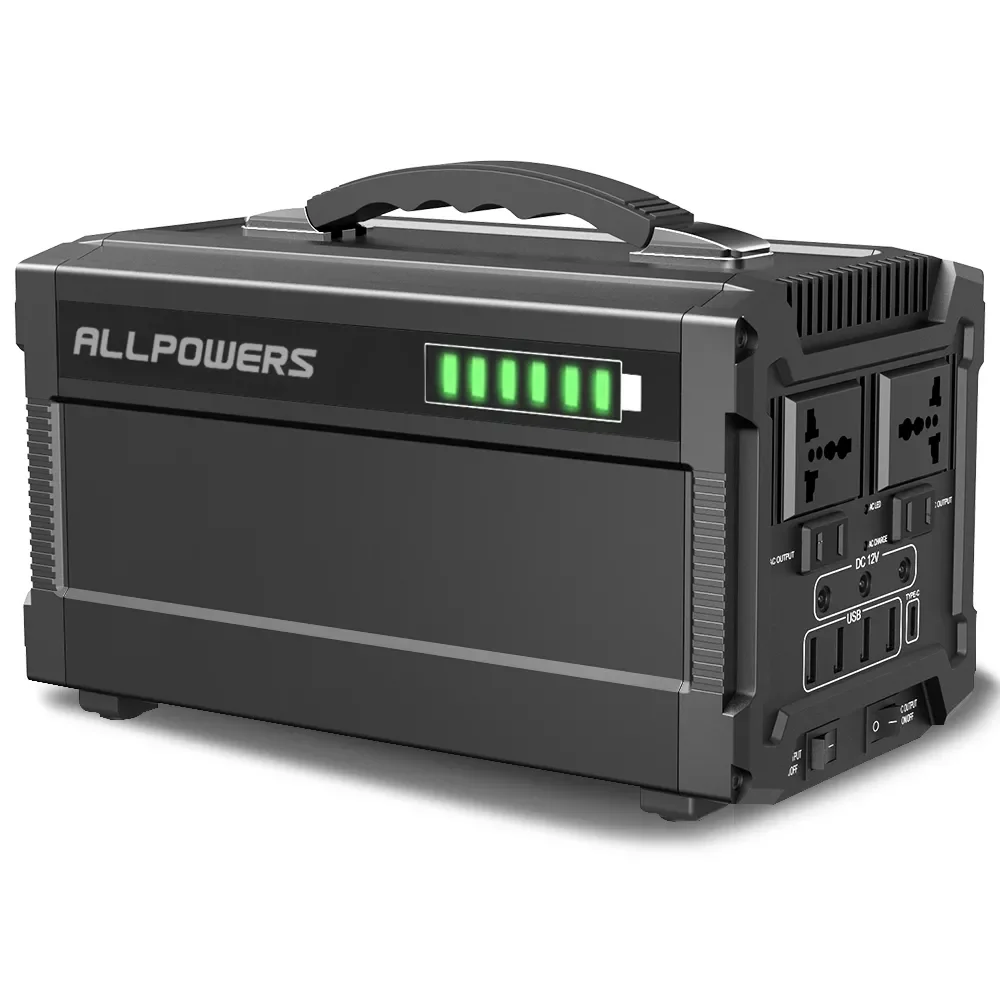 

220V 350W Solar Power Bank 78000mAh Portable Generator Battery Station with AC/DC/USB/Type-C Multiple Output