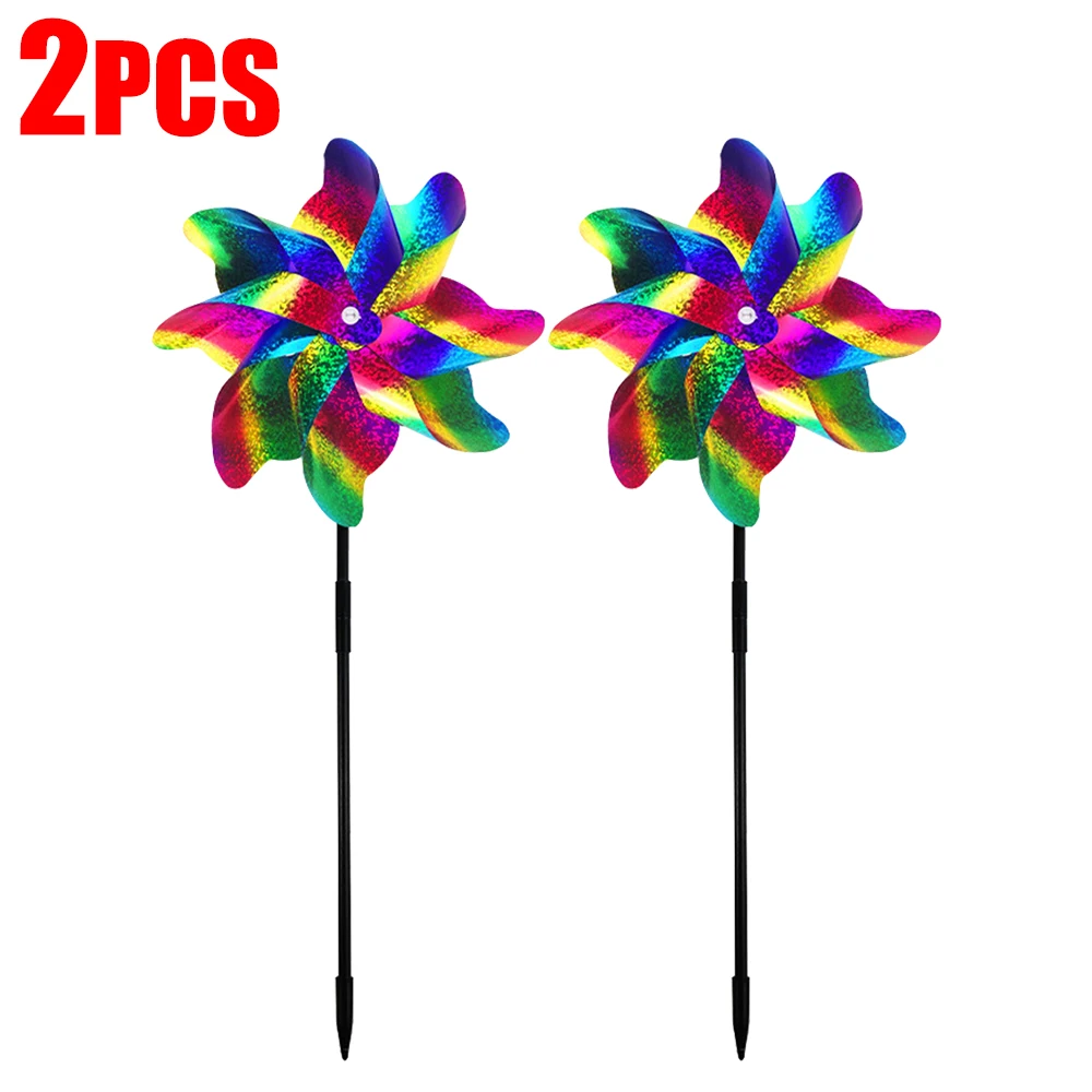 

Декоративные ветряные мельницы Bird Repeller Windmill 2/10 шт.