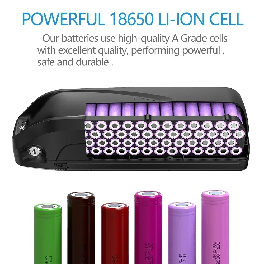 Hailong Original 48 В 36 20 Ач 30 Электрический велосипед Polly DP-9 40A BMS 18650 ячеек 500 Вт 750 1000 1500