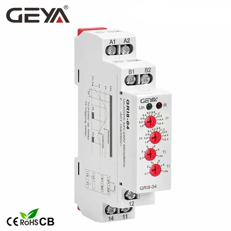 

GEYA GRI8-03/04 Реле контроля тока