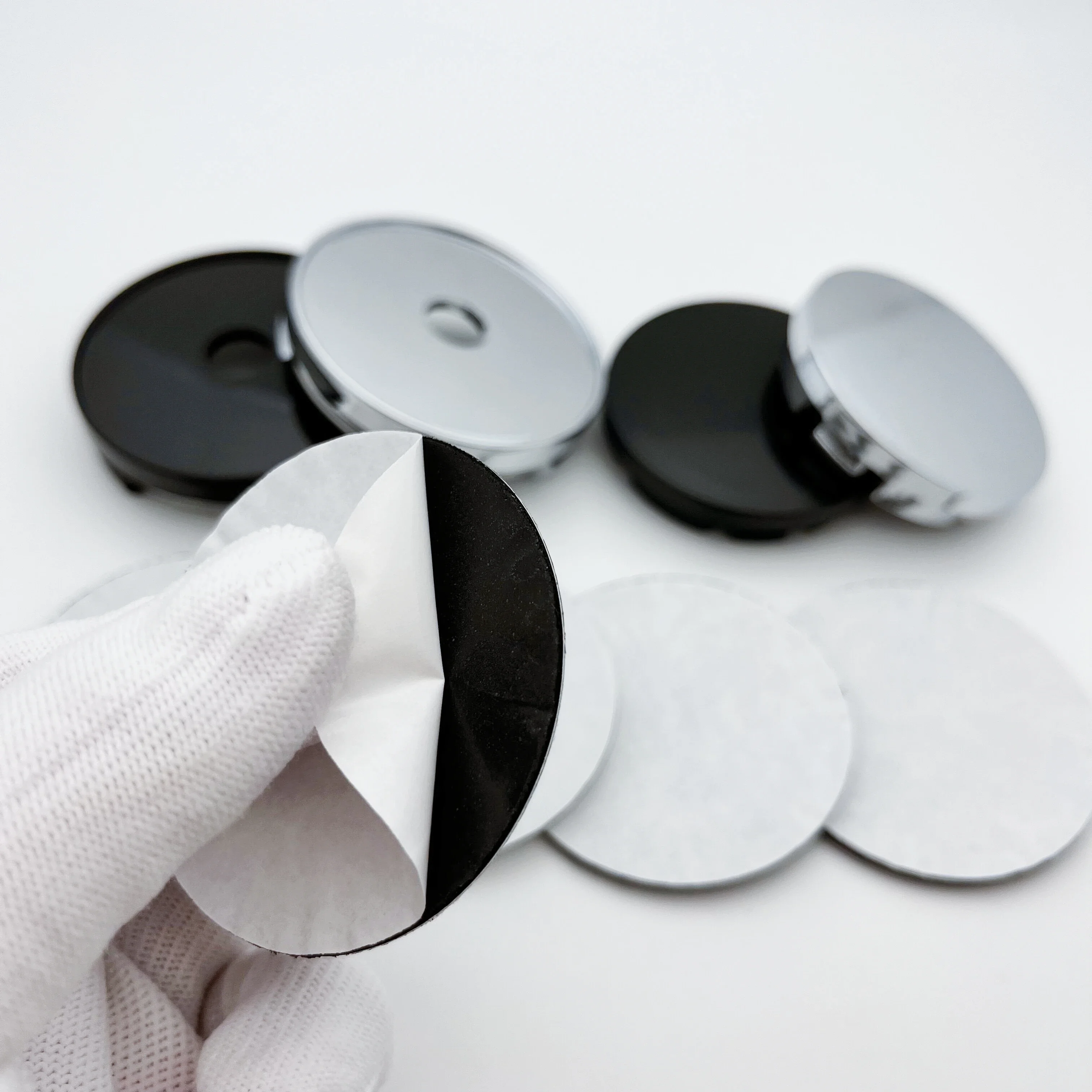 4 шт. 3D 62 мм OZ гоночный логотип автомобильные наклейки для колпачков центра колес