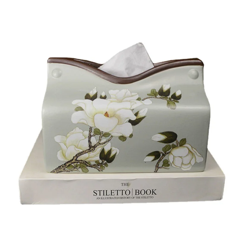 

Organizer Boxes Personality Home Decoraction Desktop Souvenir Tissue Holder Creative Statue Table Napkins Kitchen Storage Box