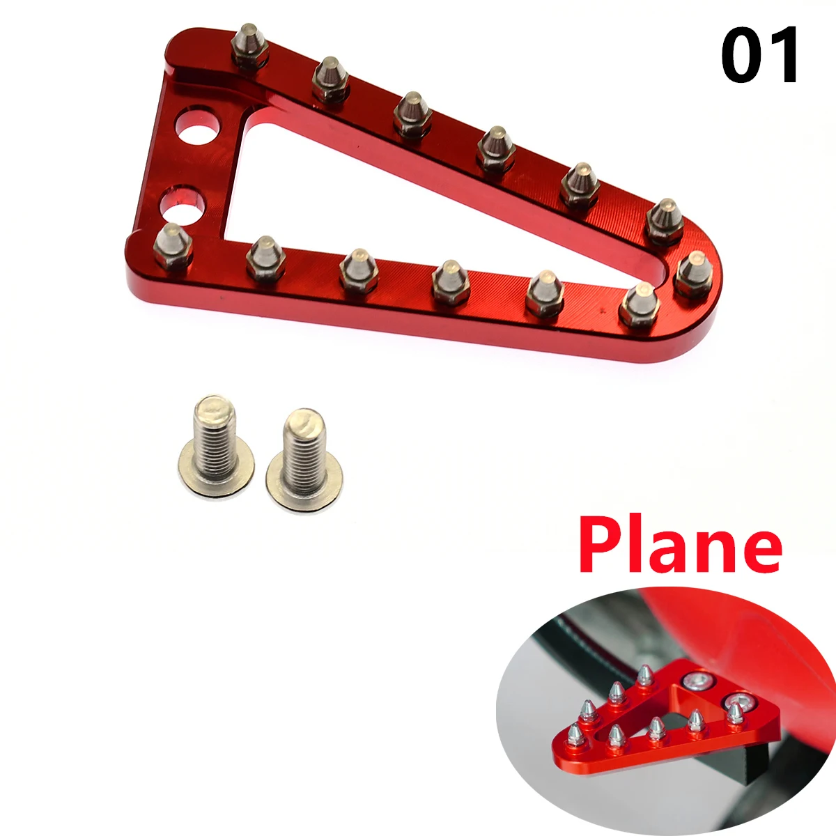 

Удлиненный увеличенный рычаг заднего тормоза, наконечник ступенчатой пластины для KTM SX SXF XC EXC для Husqvarna FC TC FE TE FX TX GasGas EX EC CNC