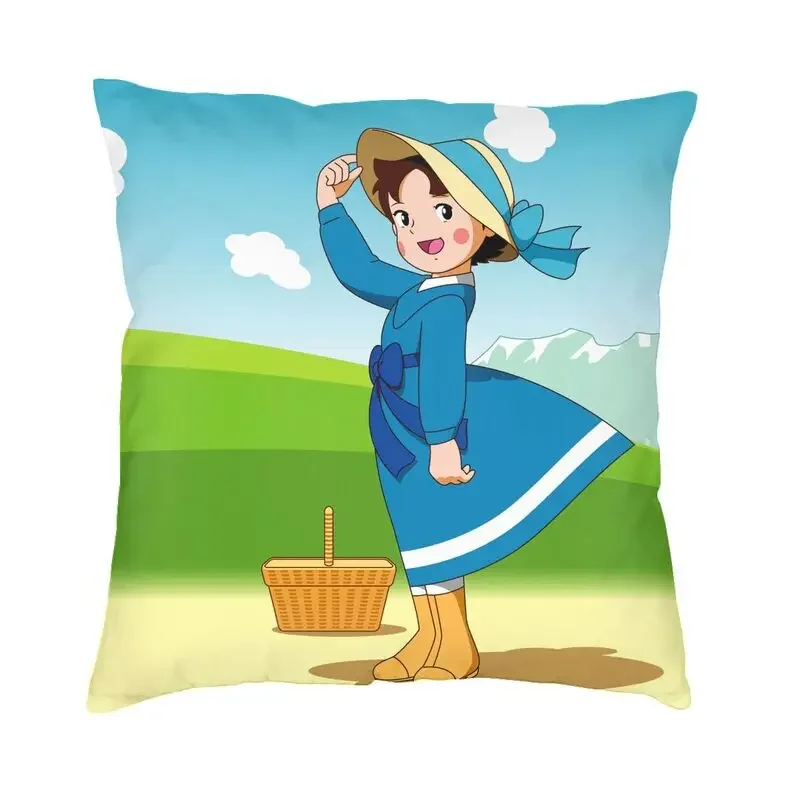 

Alps Mountain Girl Happy Heidi чехол для подушки домашний Декор 3D печать Декоративная Подушка Чехол для дивана двухсторонняя подушка