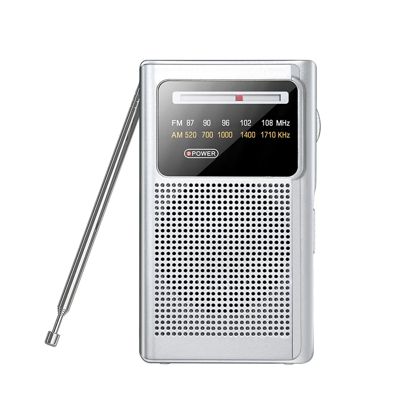 

Elderly Mini FM AM WB Pointer FM Battery High Volume Radio Portable Elderly Radio Pluggable Earphones Can Be Played Out