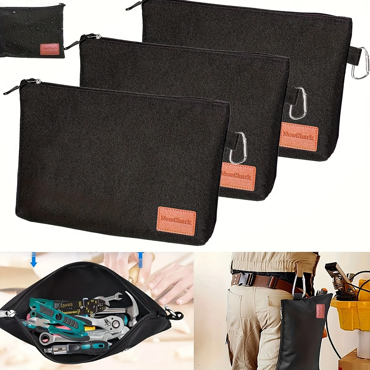 Прочные Нейлоновые Сумки Для Инструментов 3 Шт.