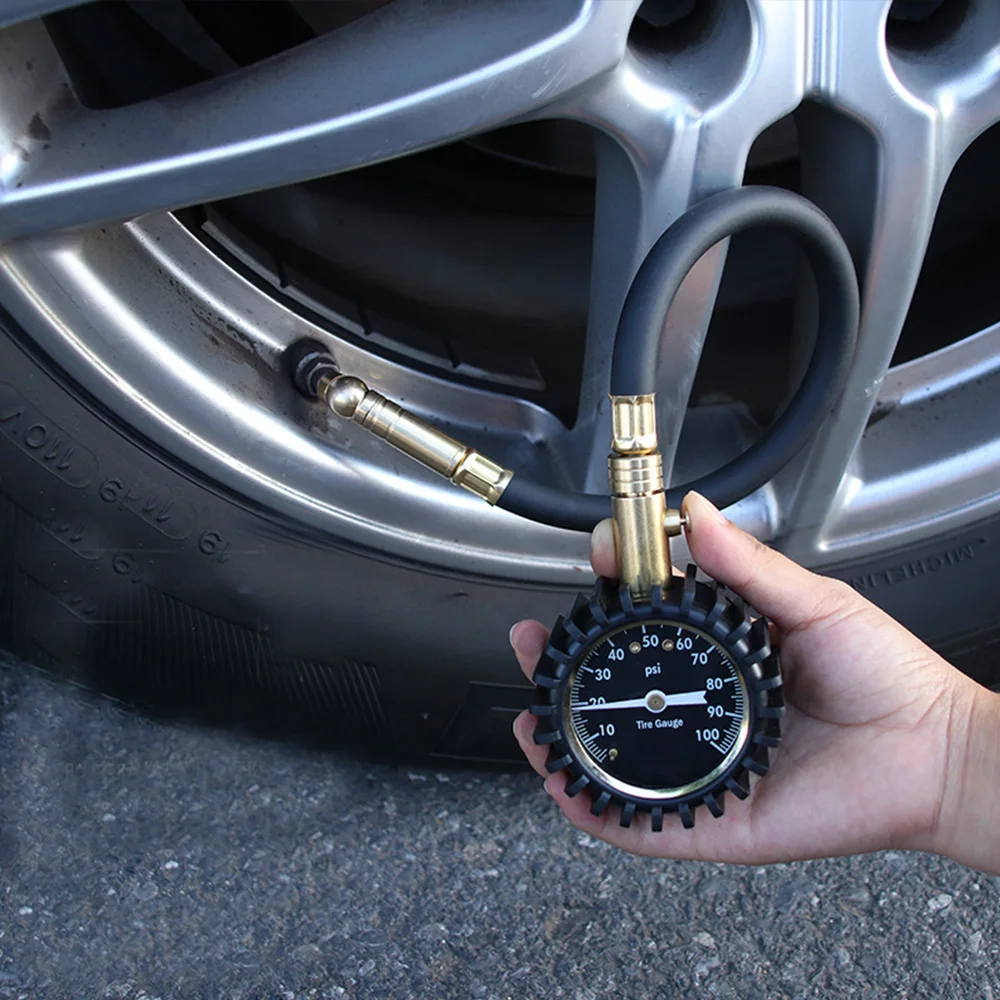 

New Tire Rapid Deflator Pressure Gauge Tester Sensors Auto Inflation Monitoring with Special Chuck Accessories For Vehicles
