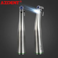 azdent dental led fiber optic 201 implant handpiece contra angle low speed push button torque 55ncm dentistry implant equipment