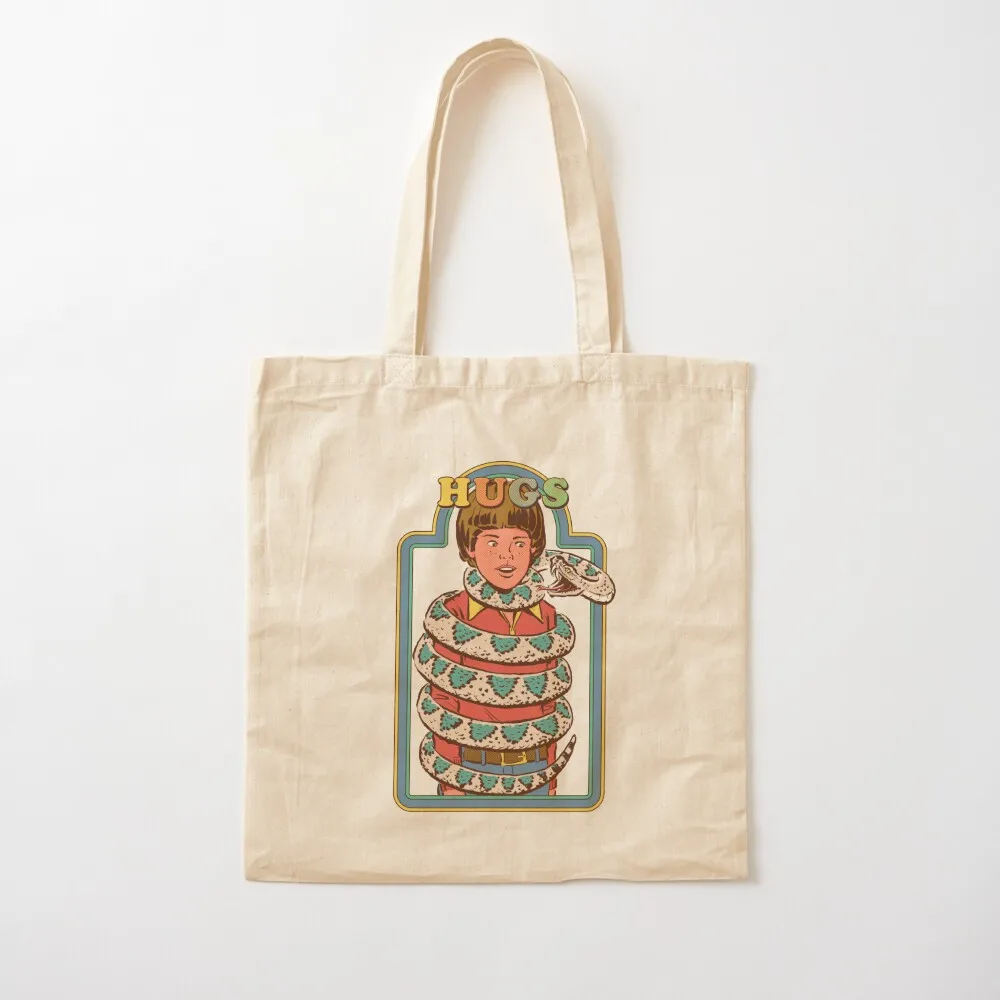 Hugsss Tote Bag сумка для покупок с логотипом Сумки женские тканевые сумки Холщовая