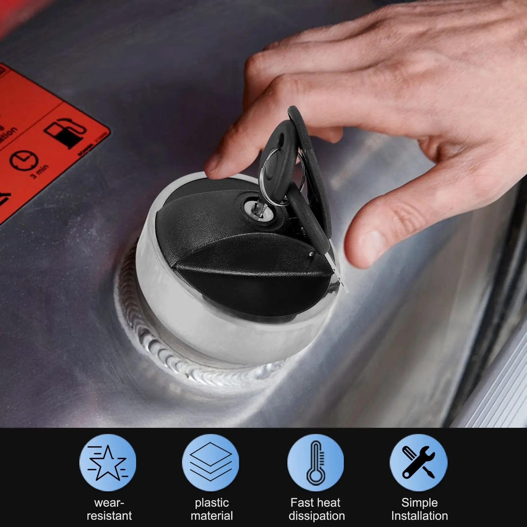 Крышка топливного бака для грузовика Scania крышка бензобака с ключом блокировки