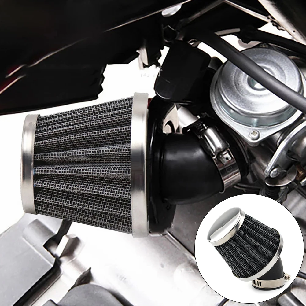 

Filter Air Filter Garden Indoor Rubber With Clamp 38mm Accessories Bent Neck Dirt Bike Replacements Moped Scooter