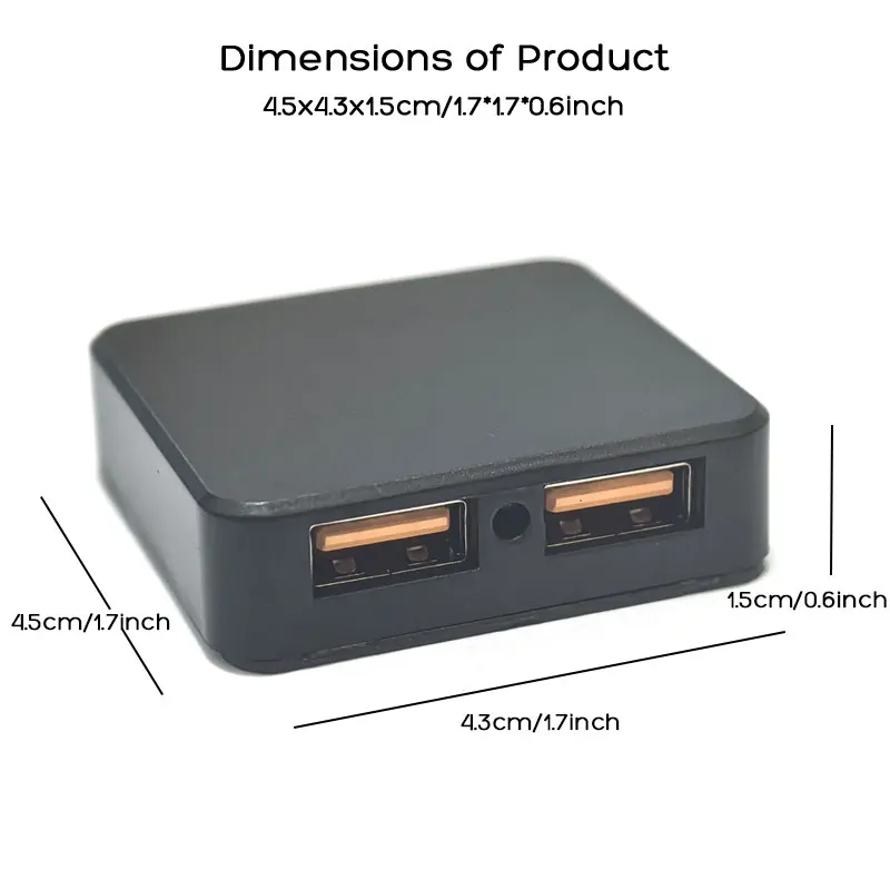 Двойной USB 5 в 9 12 В выход Поддержка QC 2 0 3 Быстрая зарядка Солнечный контроллер