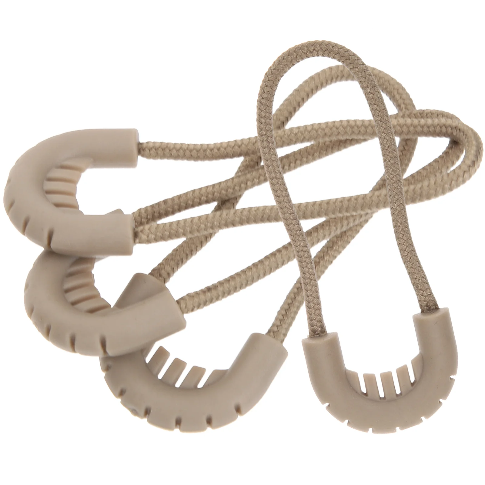 

20Pcs Zipper Pulls Cord Rope Replacement Zipper Pulls Cord Extender Crafting Accessories