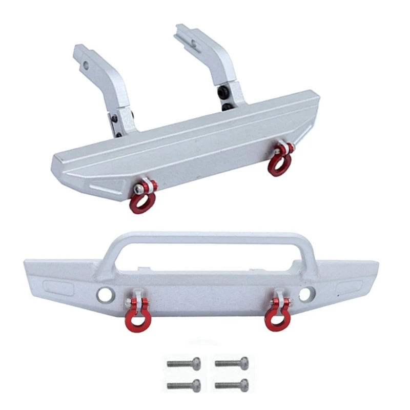 Металлический передний и задний бампер 9734 для Traxxas TRX4M TRX-4M 1/18 детали обновления