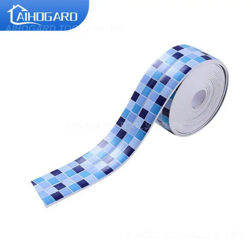 

Kitchen Sink Countertop Waterproof Sticker No Dirt Mold Proof Self-adhesive Seal Strip Bathroom Glue Strip Household Wallpaper