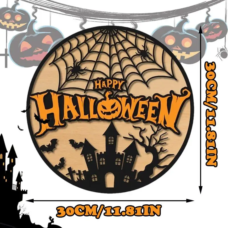 Дверные таблички на Хэллоуин приветственный знак для двери вывеска входную