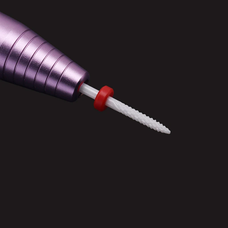 FA0214TC кутикула чистая Bit White керамический сверло для ногтей Art электрическое