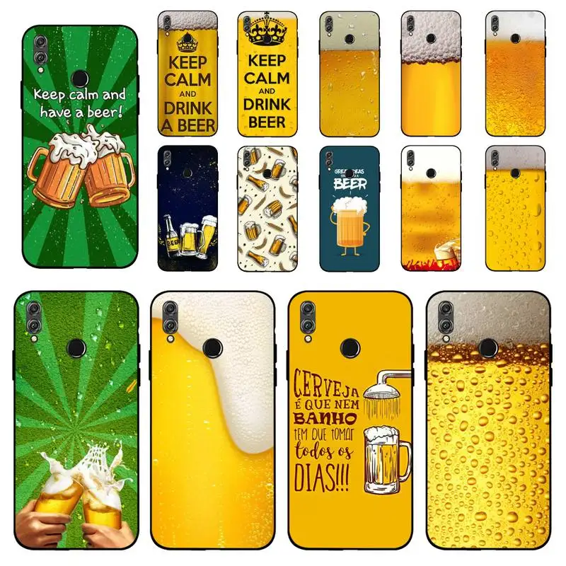 

MaiYaCa World Beers Alcohol Summer Phone Case for Huawei Honor 10 i 8X C 5A 20 9 10 30 lite pro Voew 10 20 V30
