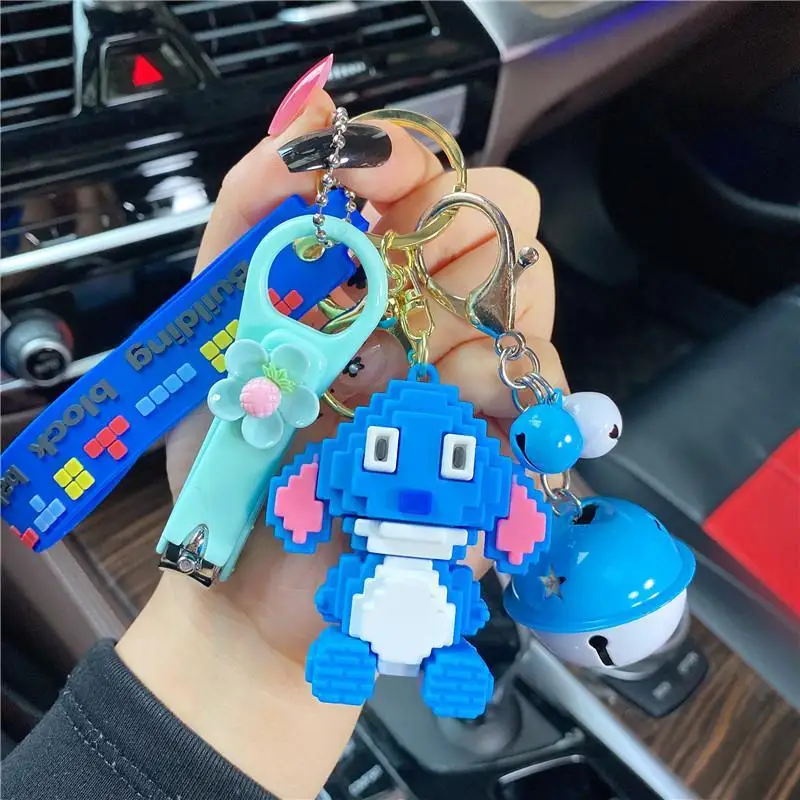 

Оригинальные милые Конструкторы из аниме «периферийные Аниме» Disney, брелок-подвеска для пар, украшение в подарок, оптовая продажа