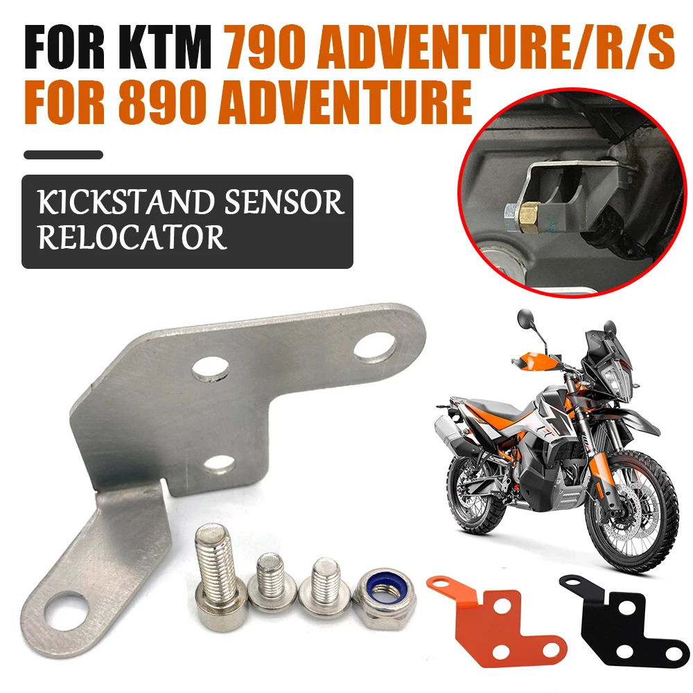 

Motorcycle Kickstand Sensor Relocator Cover Guard For KTM 790 Adventure R S KTM790 ADV R 790ADV 890 Adventure 890ADV Accessories