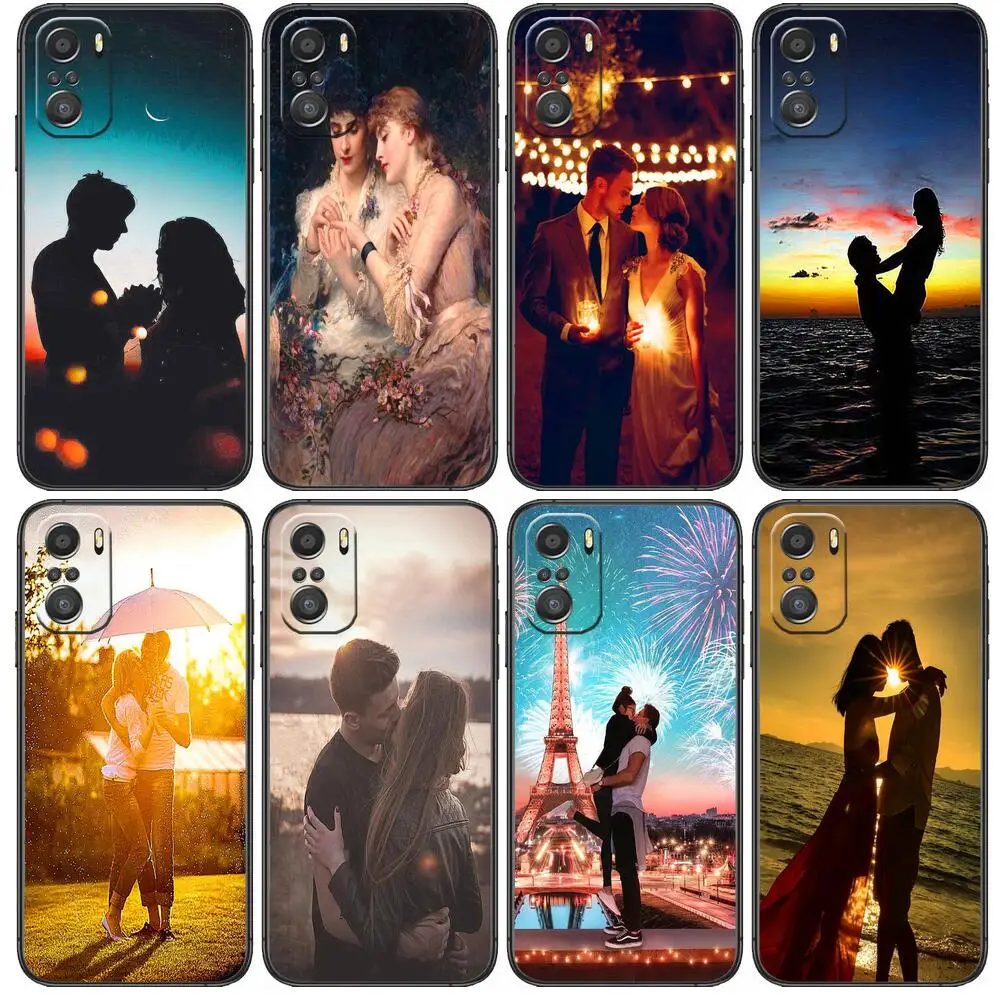 

520 Soft Black case for Xiaomi Redmi Note 10S 10 9T 9S 9 8T 8 7S 7 6 5A 5 Pro Max phone cover Department of Romance