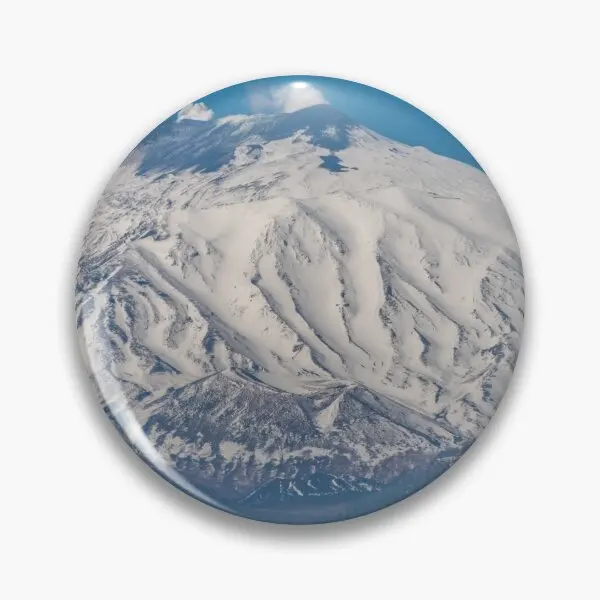 Крепление с снежным шапочкой Etna дымом мягкая пуговица булавка для одежды женский