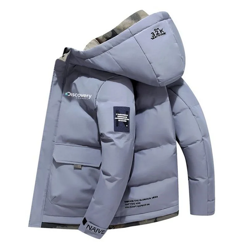 2022 Men 2022 Discovery Winter New Classic Warm Hat Parkas Jacket Coat Men Autumn Outwear Outfits Pockets Parka Jackets Men
