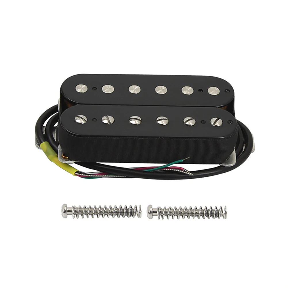 

FLEOR Alnico 2pcs Alnico 5 Humbucker Pickup Double Coil Electric Guitar Pickup Neck And Bridge Zebra Color For ST SQ Guitars