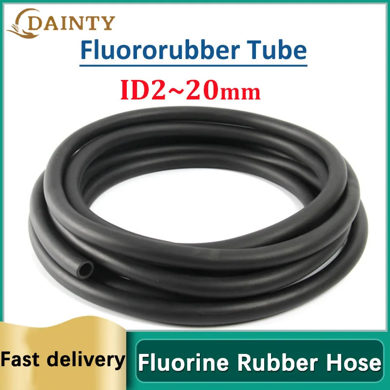 

ID2 мм ~ 16 мм фторрезиновый шланг FKM трубка Viton трубка FPM трубка кислота теплостойкий дизельный маслостойкий фторруглеродный линейный шланг