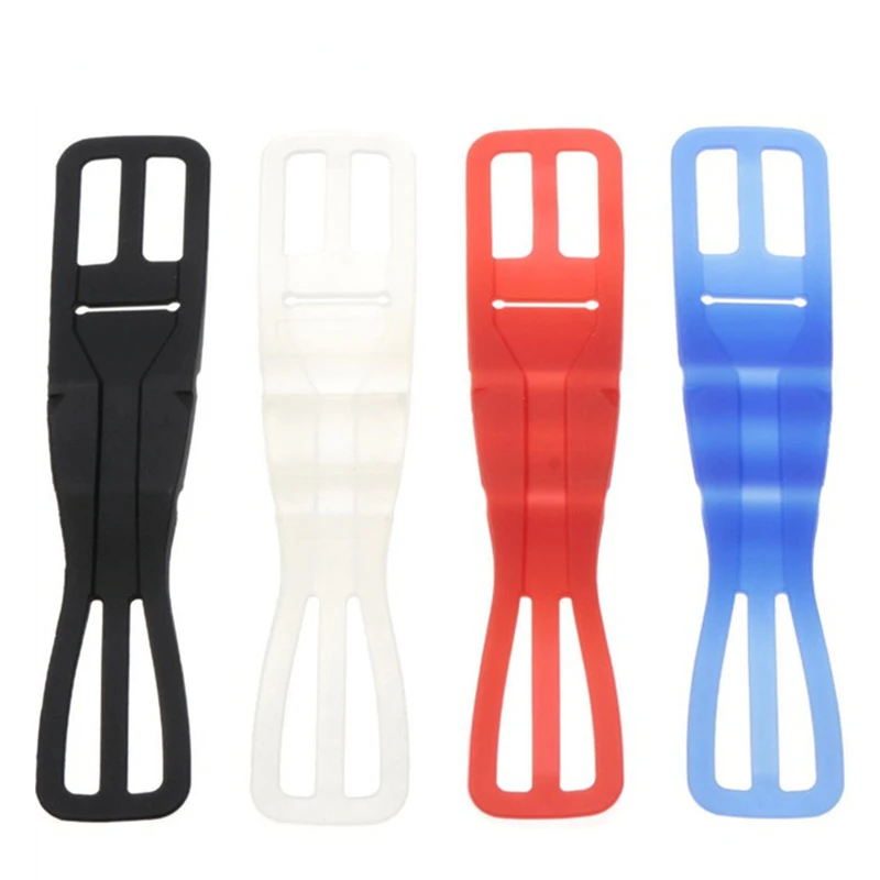 Mountain Bike Frame Bicycle Mobile Phone Holder Mobile Phone Silicone Strap Bicycle Accessories Flashlight Strap