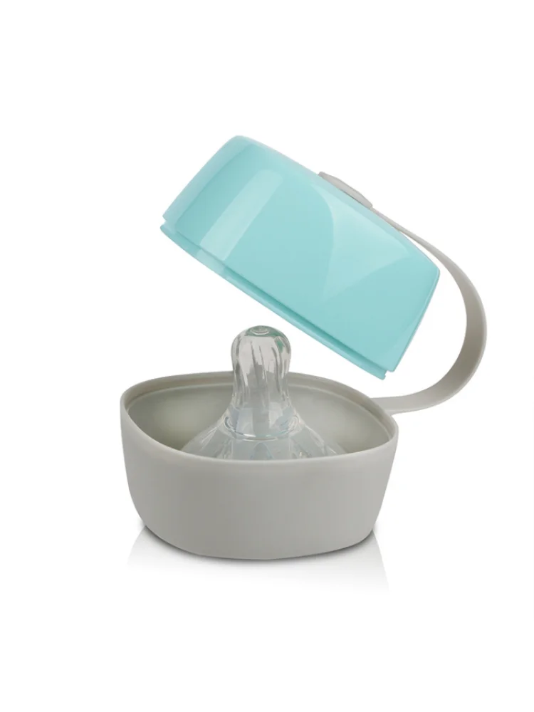 

Portable Pacifier Box Finger Set Tooth Glue Storage Pacifier Wide Mouth Pacifier Box PP Play Mouth Box