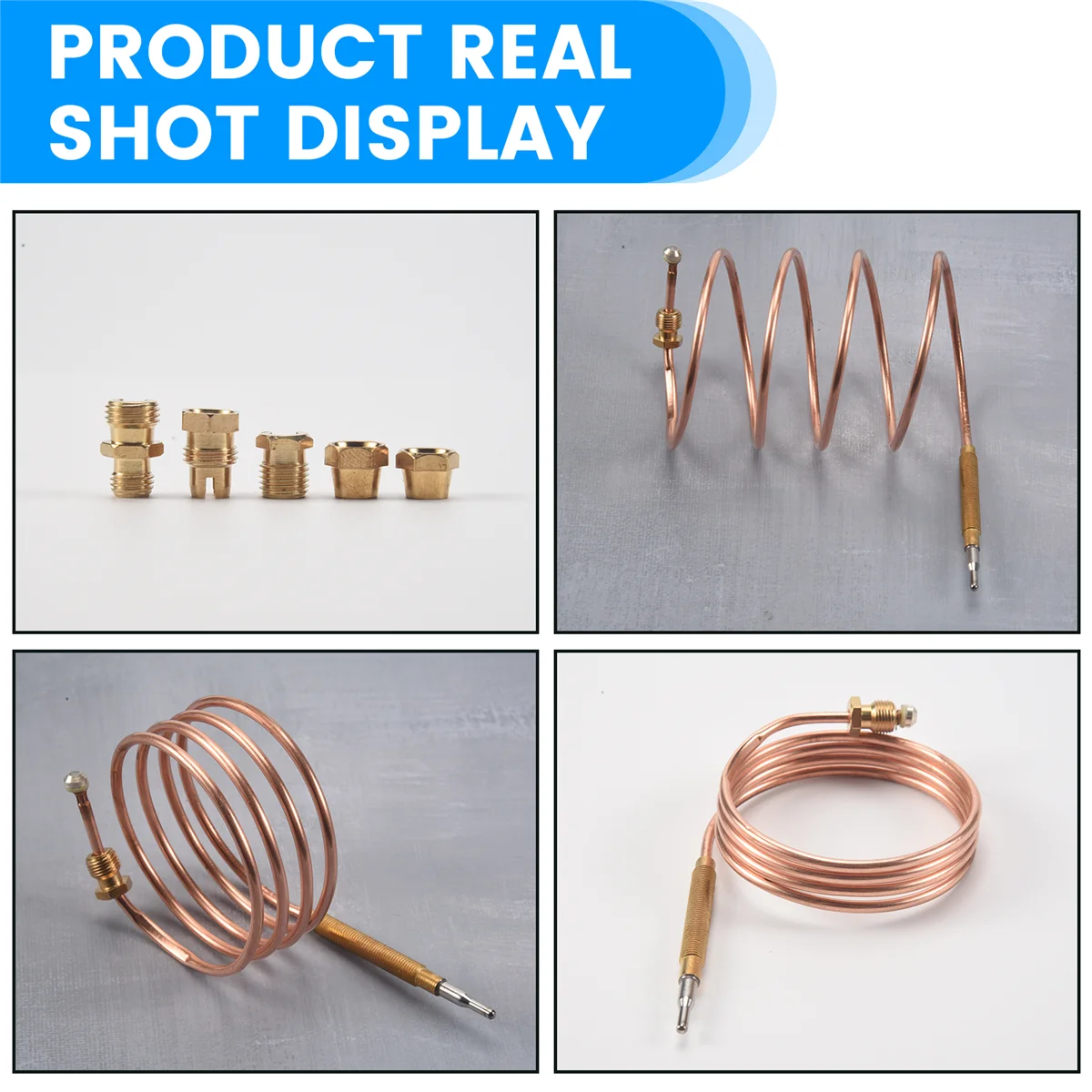 Универсальная термопара для газовой плиты с 5 гайками сменный адаптер термопары