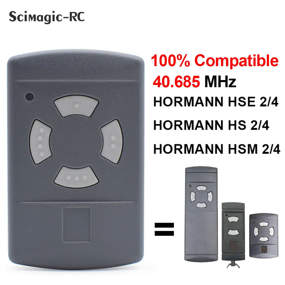 

Compatible 40.685MHz Garage Hormann HSE2 HSE4 HS2 HS4 HSM2 HSM4 Remote Control Gate 40.685 MHZ HORMANN Transmitter Door Opener