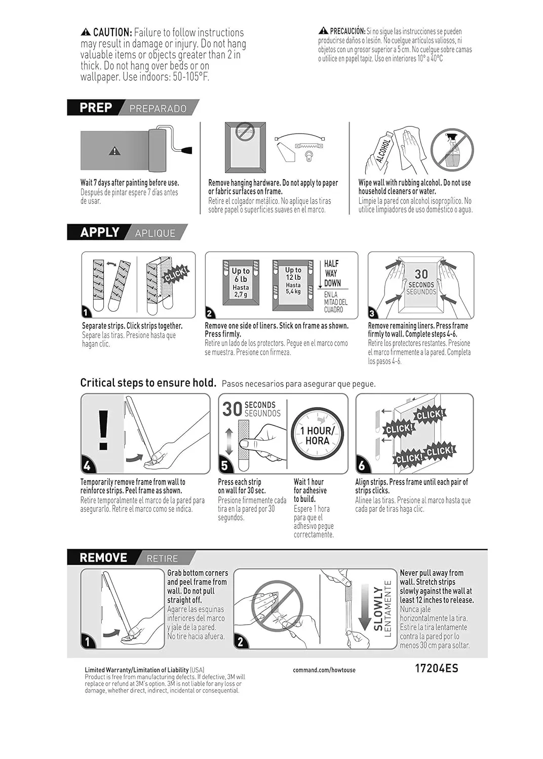 30 шт. (15 пар) средние командные подвесные полоски для картин свободные