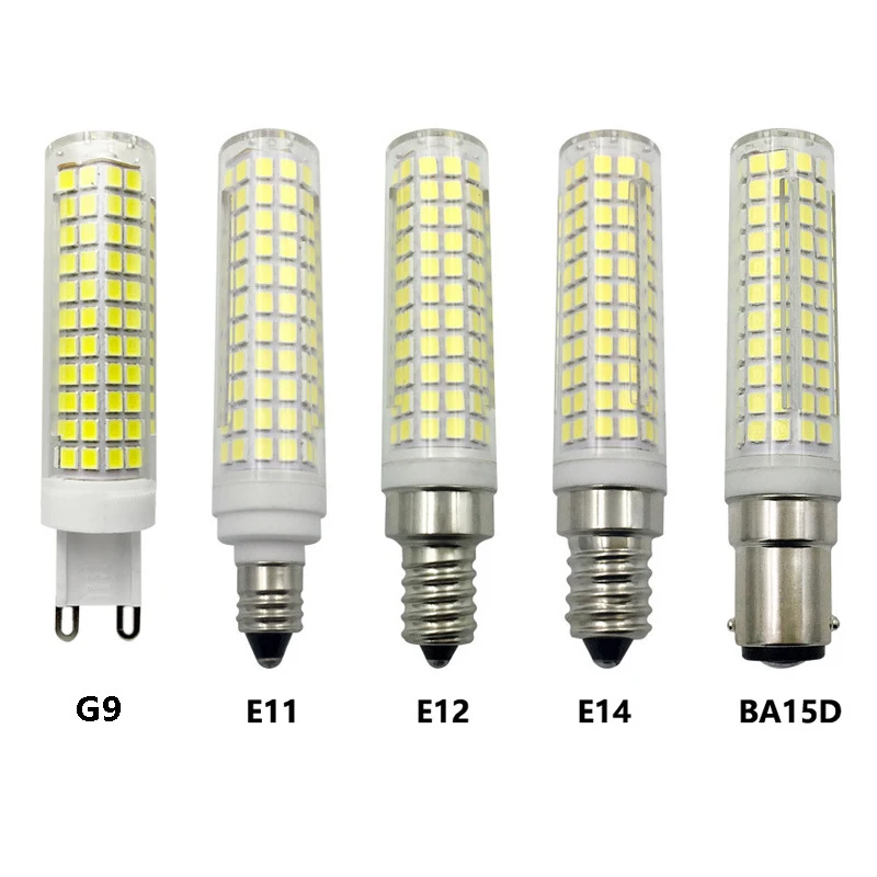 Светодиодная лампа 15W 136LED G9 Мини - лампочка 110 вольт 220