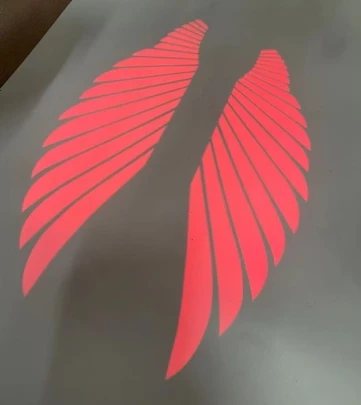 

Автомобильное зеркало заднего вида в новом стиле, 2 шт., приветственное фото, крылья, ангельские крылья, проекция, лазерный прожектор