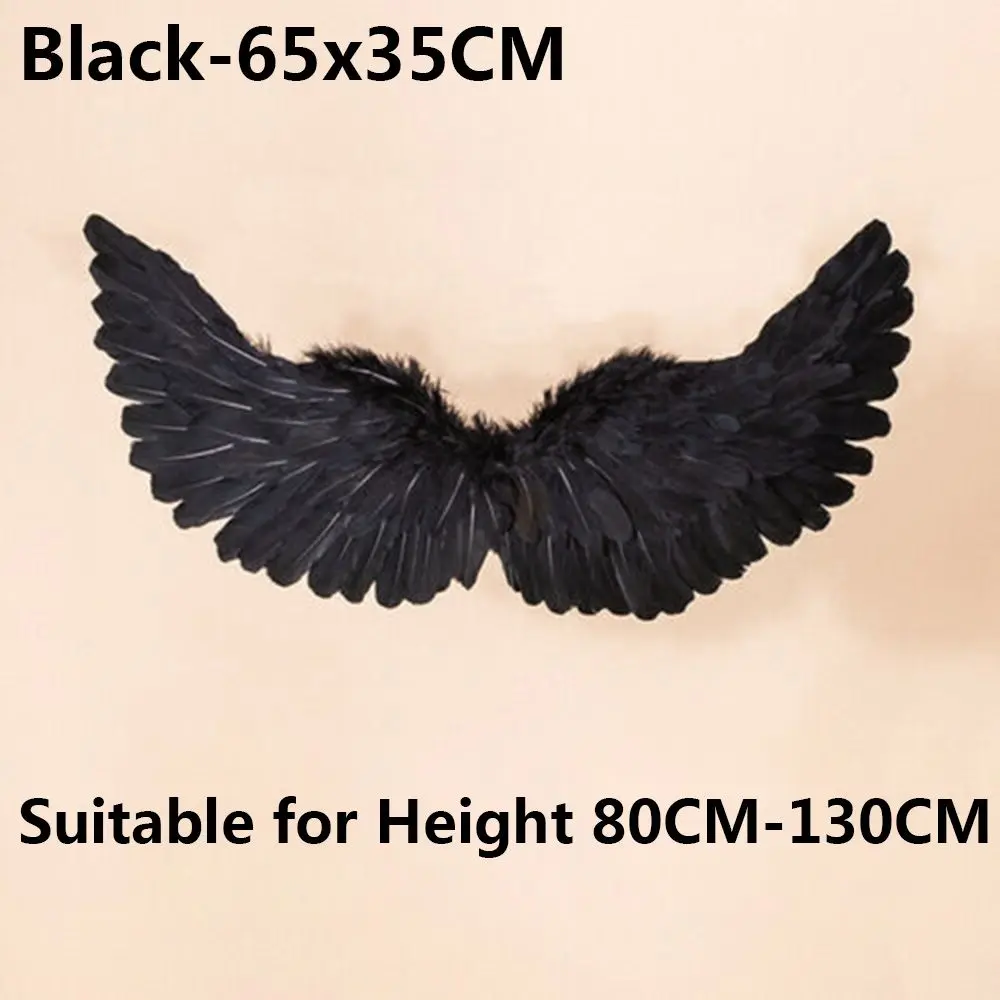 

Ангельские крылья из перьев черные/белые/красные