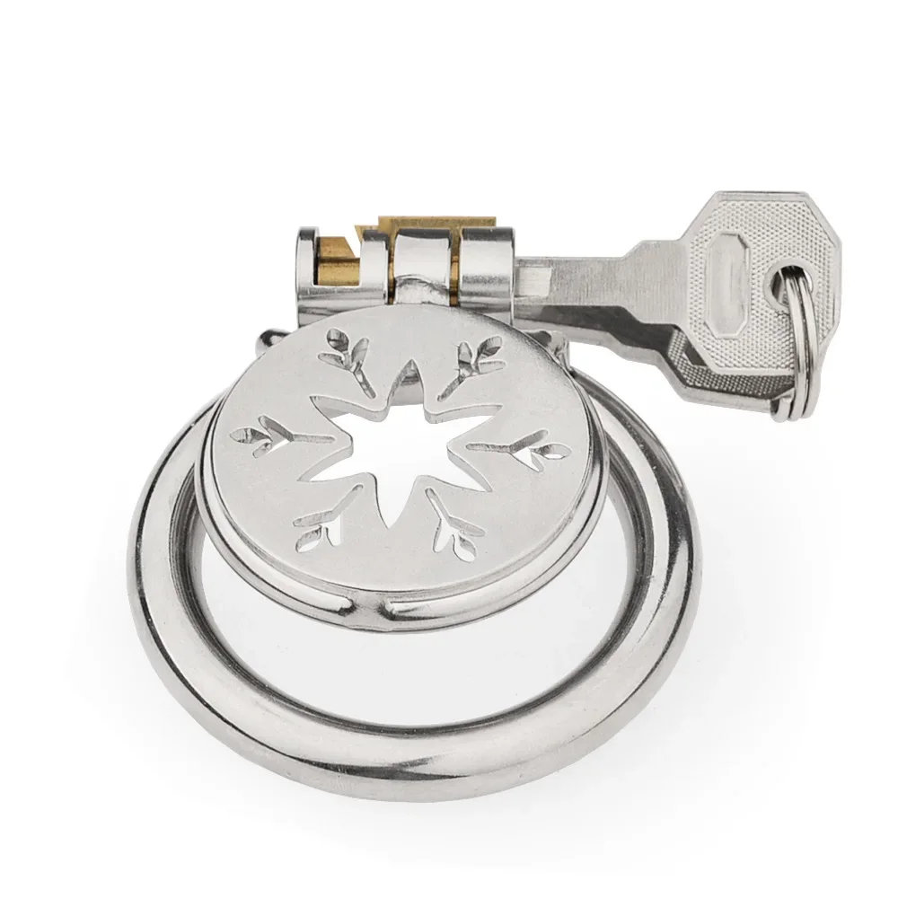 Устройство целомудрия с замком Секс-игрушки для мужчин БДСМ Рабский замок Клетка