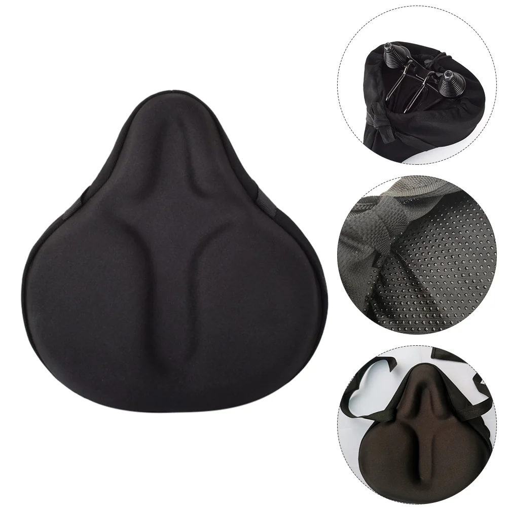 

Bike Saddle Cover Cushion Mountain Cycling Protector Pad Cycle Electric Seats Big Spring Absorbing Seat Thickened Accessory