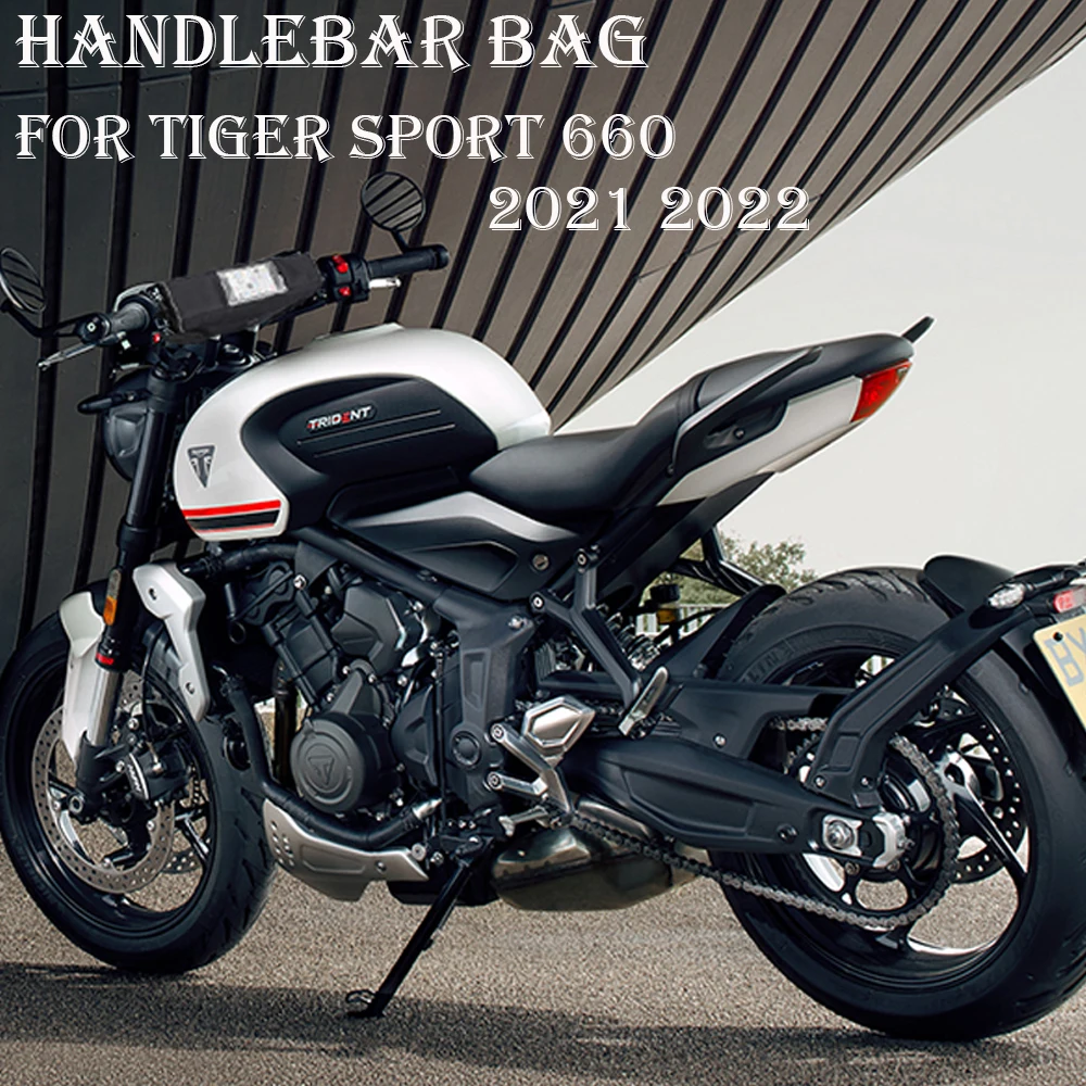 

For Tiger Sport 660 TIGER SPORT 660 2021 2022 - Motorcycle Modern waterproof motorcycle handlebar travel bag storage bag