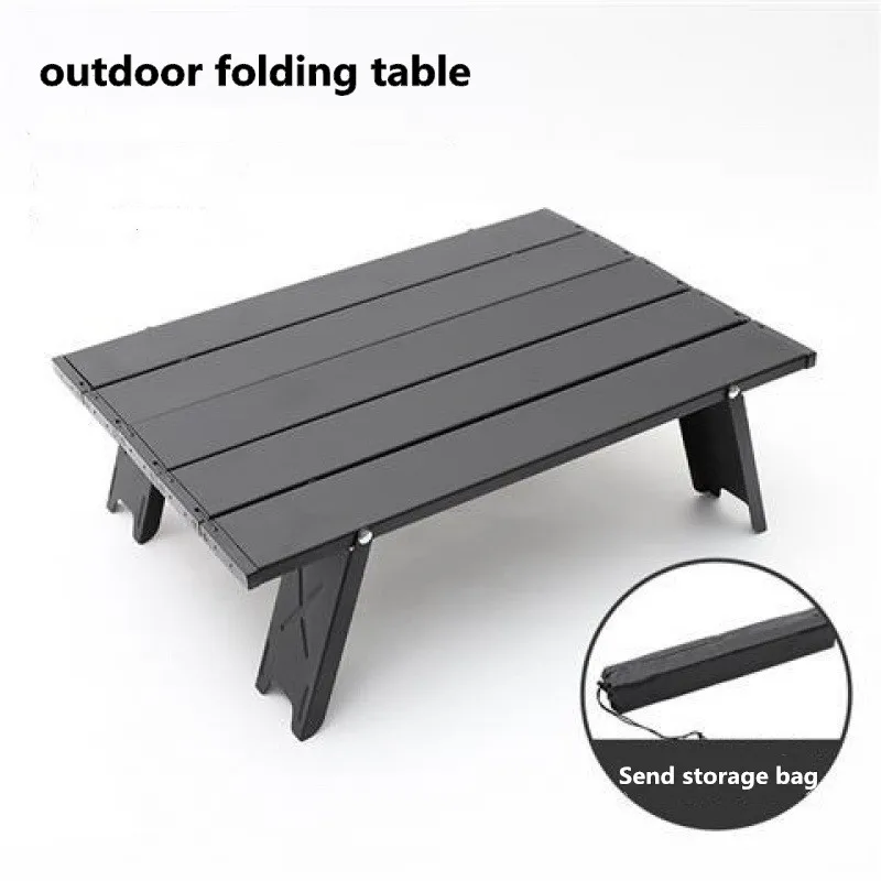 

Outdoor small folding table portable mini aluminum alloy table leisure table tent camping picnic table