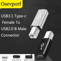type c usb 3 1 female to usb type b 2 0 midi male adapter electronic instrument convertor for printer digital camera piano dell